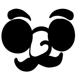 Character illustration icon representing branding with bespoke illustrated characters.